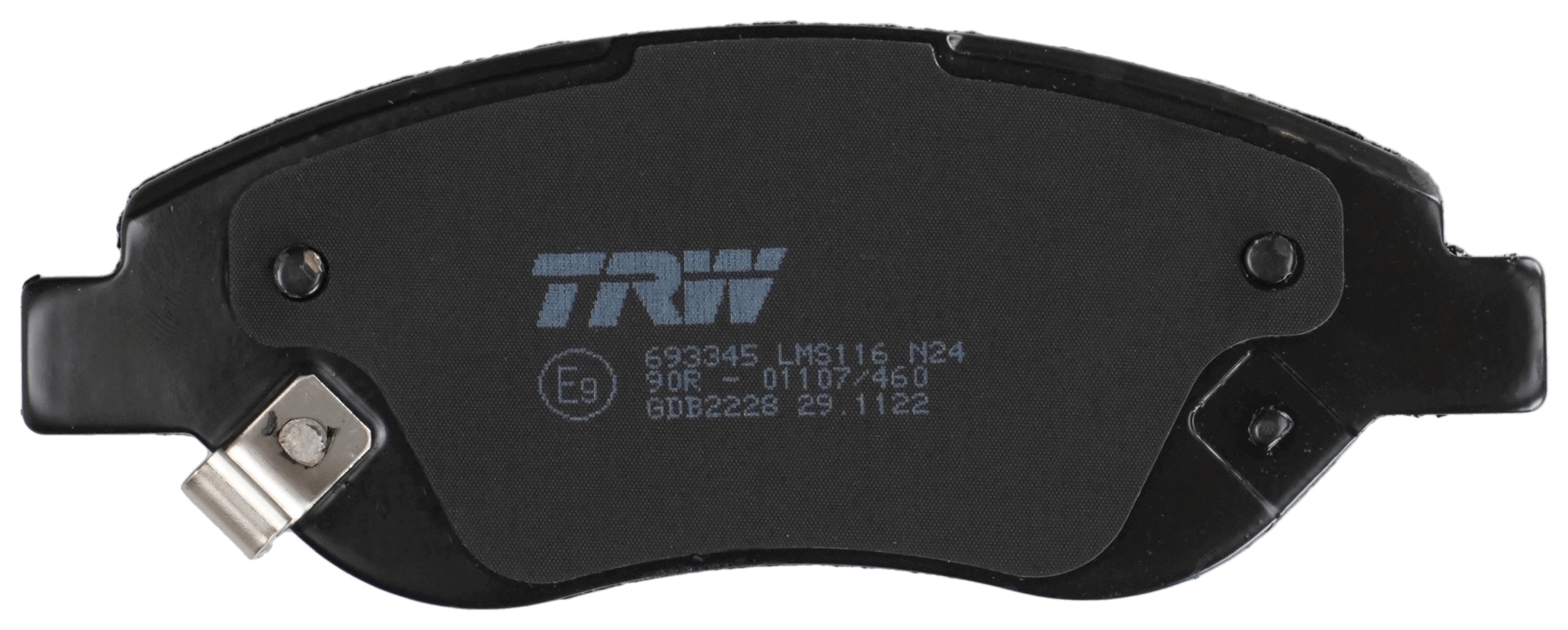 Jeu de 4 plaquettes de frein TRW ref. GDB2228