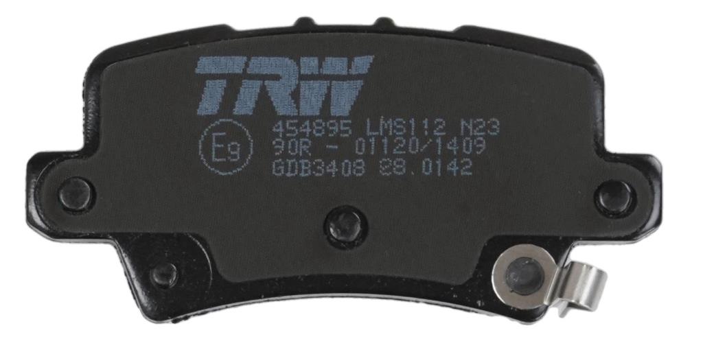 Jogo de 4 pastilhas de travão TRW GDB3408