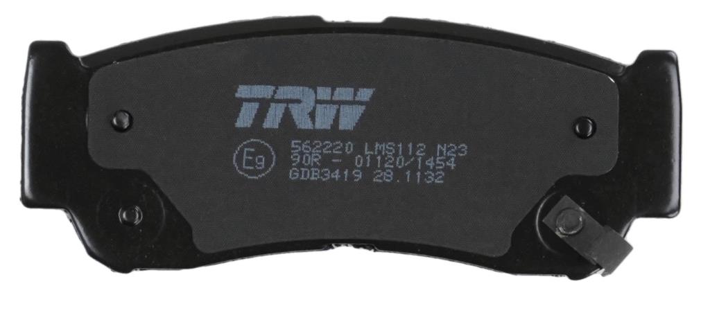 Jogo de 4 pastilhas de travão TRW ref. GDB3419