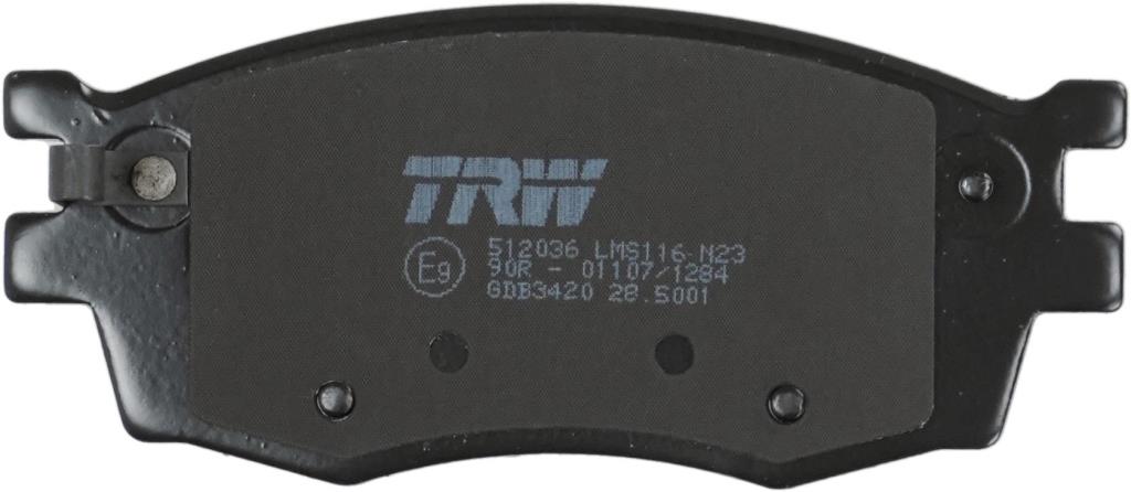 Jogo de 4 pastilhas de travão TRW ref. GDB3420