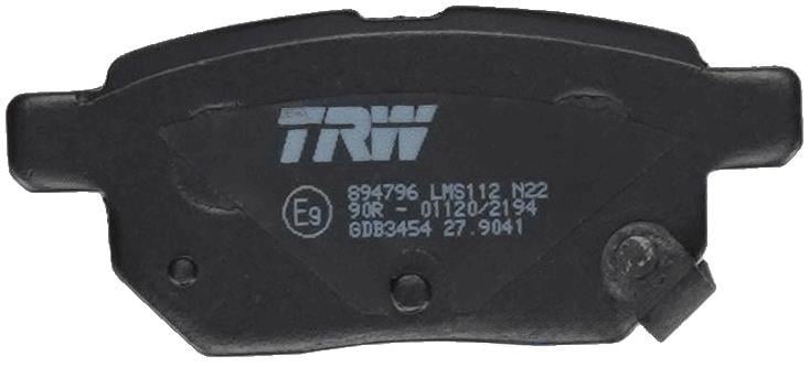 Jogo de 4 pastilhas de travão TRW GDB3454