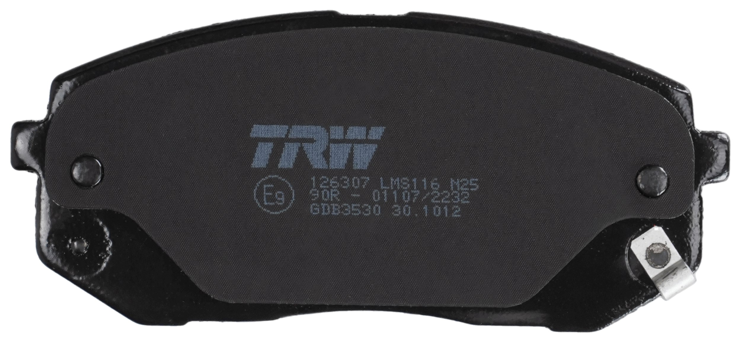 Jeu de 4 plaquettes de frein TRW ref. GDB3530
