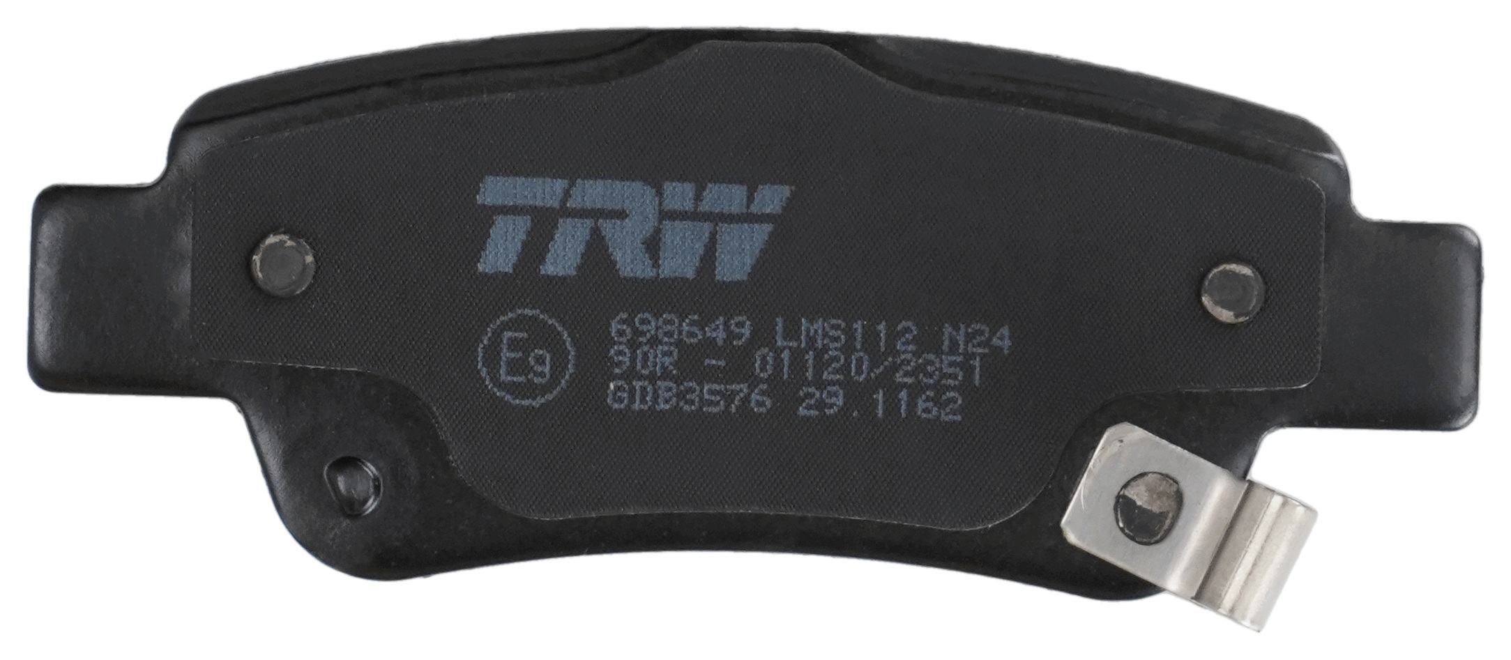Jeu de 4 plaquettes de frein TRW ref. GDB3576