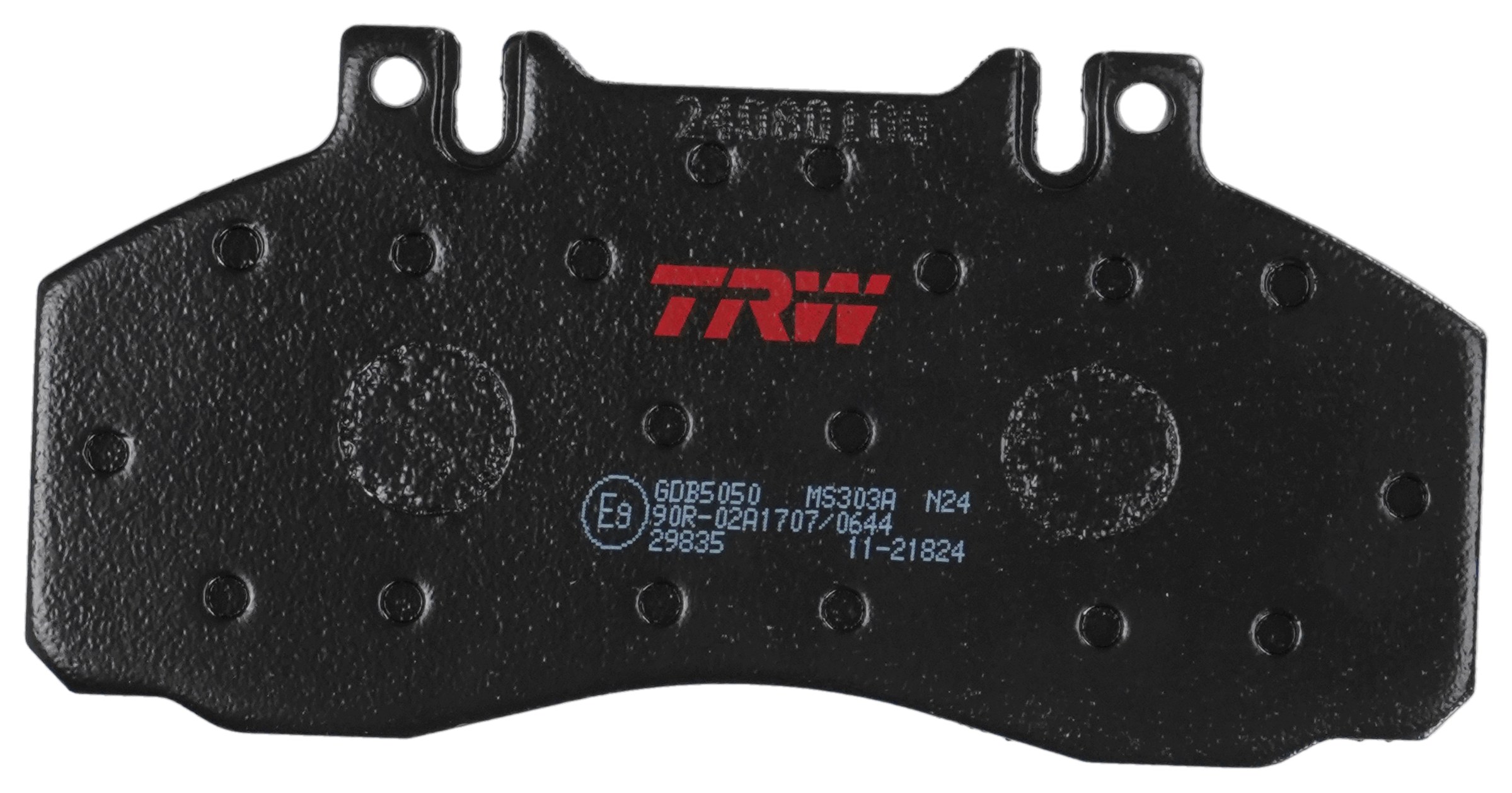 Jeu de 4 plaquettes de frein TRW ref. GDB5050