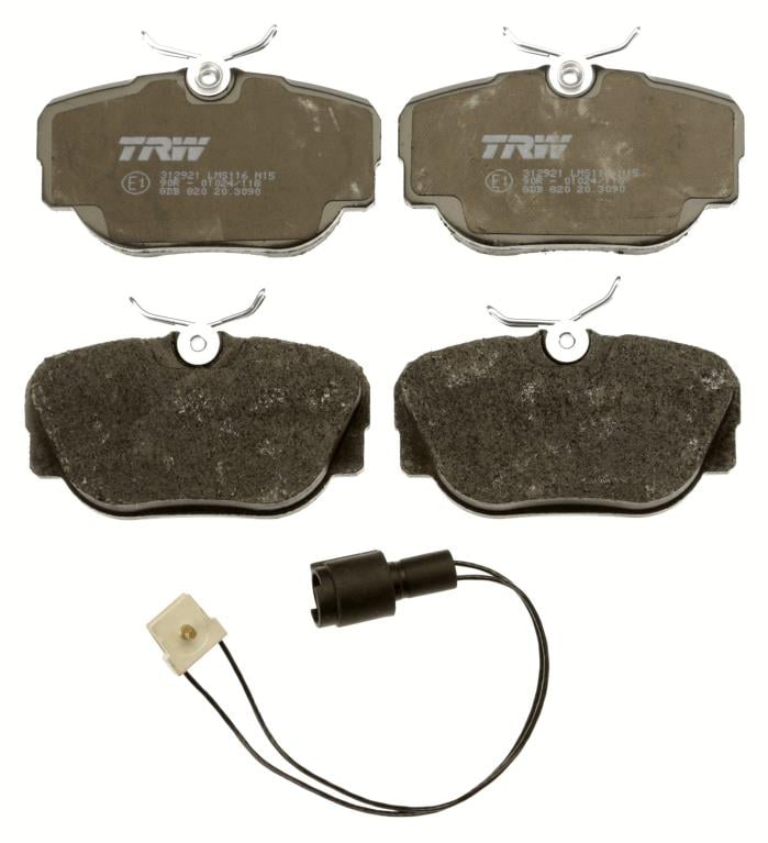 Jeu de 4 plaquettes de frein TRW ref. GDB820