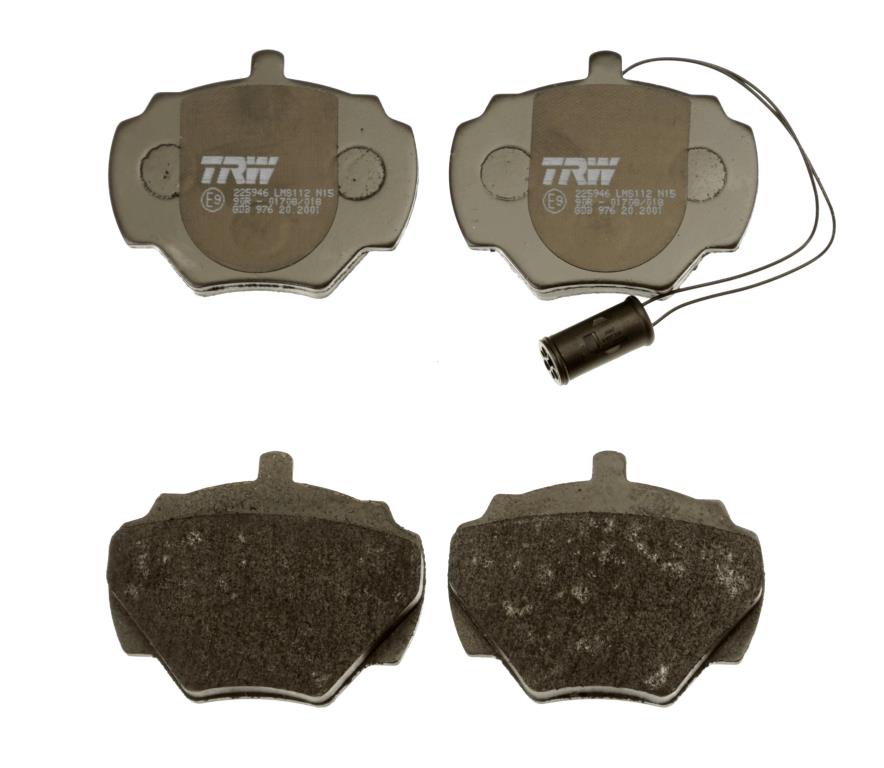 Jeu de 4 plaquettes de frein TRW GDB976