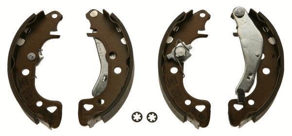 Jeu de 4 mâchoires de frein (Garniture de frein à tambour) TRW GS8271