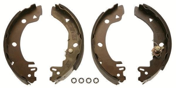 Jeu de 4 mâchoires de frein (Garniture de frein à tambour) TRW GS8280