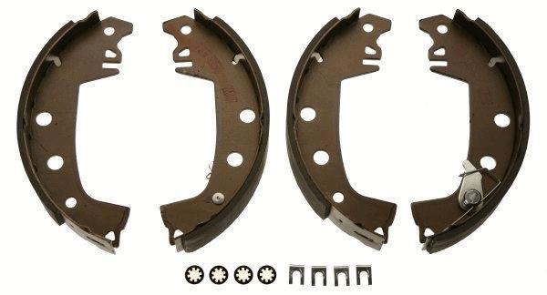 Jeu de 4 mâchoires de frein (Garniture de frein à tambour) TRW GS8316