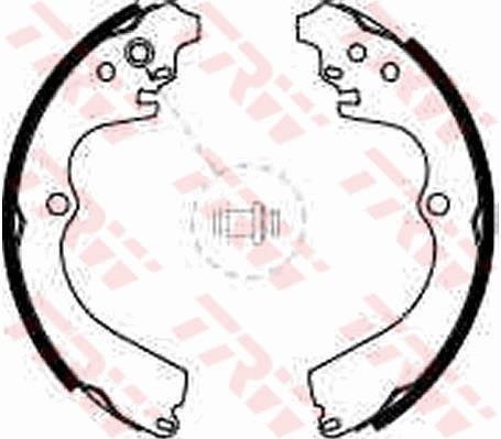Jeu de 4 mâchoires de frein (Garniture de frein à tambour) TRW GS8584