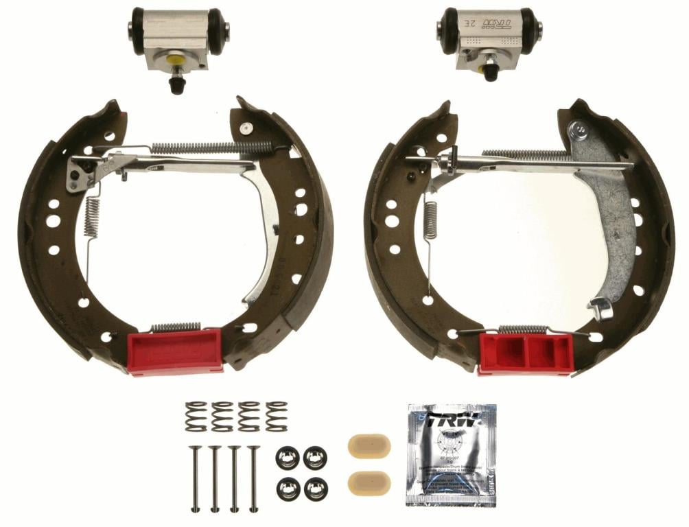Kit frenos, disco de tambor TRW ref. GSK1076