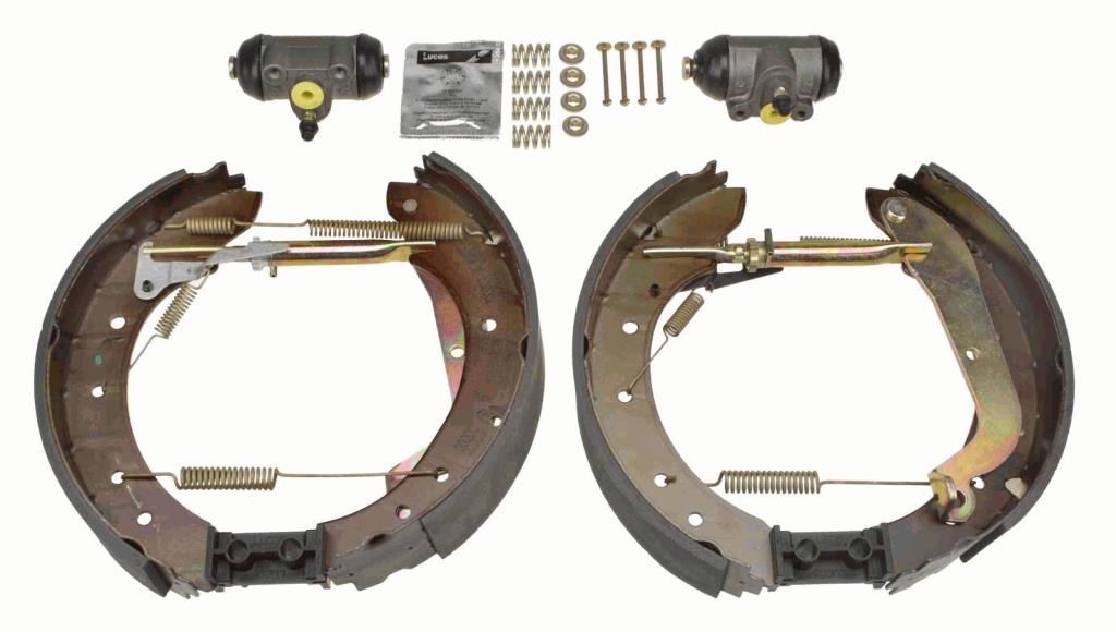 Kit de freins à tambours (Kit de frein arrière) TRW ref. GSK1147
