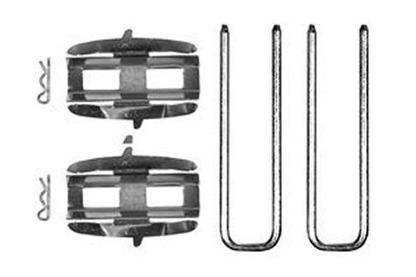 Kit d'accessoires pour plaquette de frein à disque TRW ref. PFK137