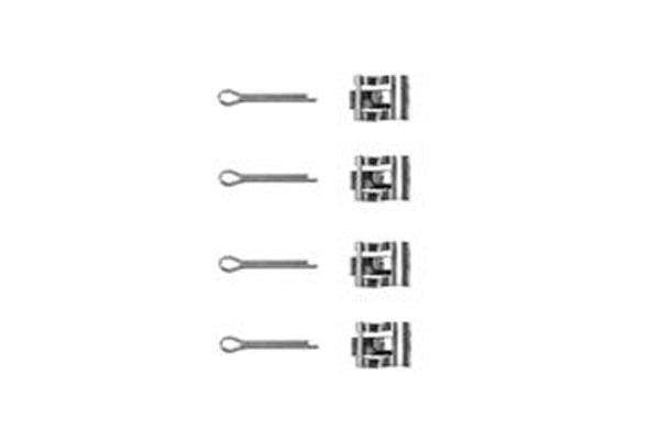 Kit acessórios de pastilhas de travão TRW ref. PFK20