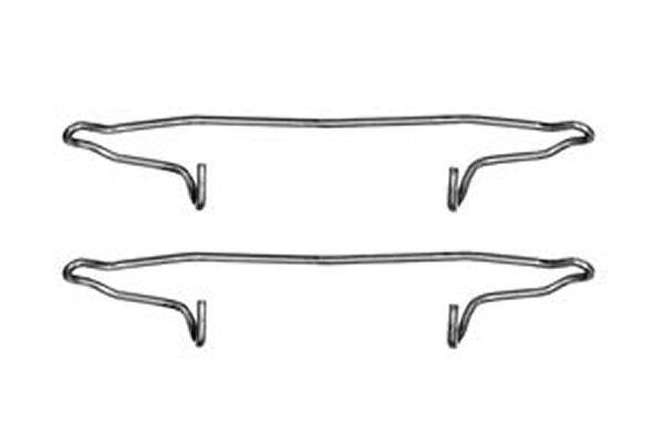 Kit acessórios de pastilhas de travão TRW ref. PFK300