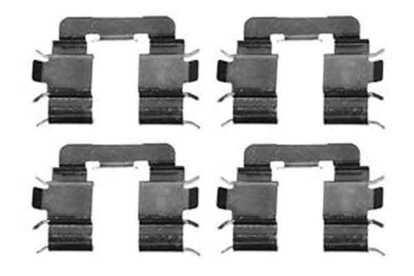 Kit acessórios de pastilhas de travão TRW ref. PFK388