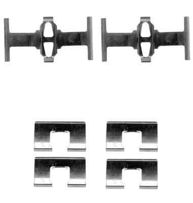 Kit acessórios de pastilhas de travão TRW ref. PFK394