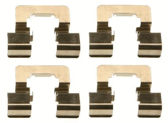 Kit d'accessoires pour plaquette de frein à disque TRW ref. PFK618