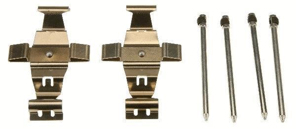 Kit d'accessoires pour plaquette de frein à disque TRW ref. PFK623