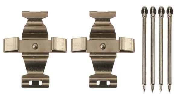 Kit d'accessoires pour plaquette de frein à disque TRW PFK640