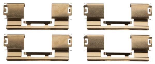 Kit d'accessoires pour plaquette de frein à disque TRW ref. PFK650
