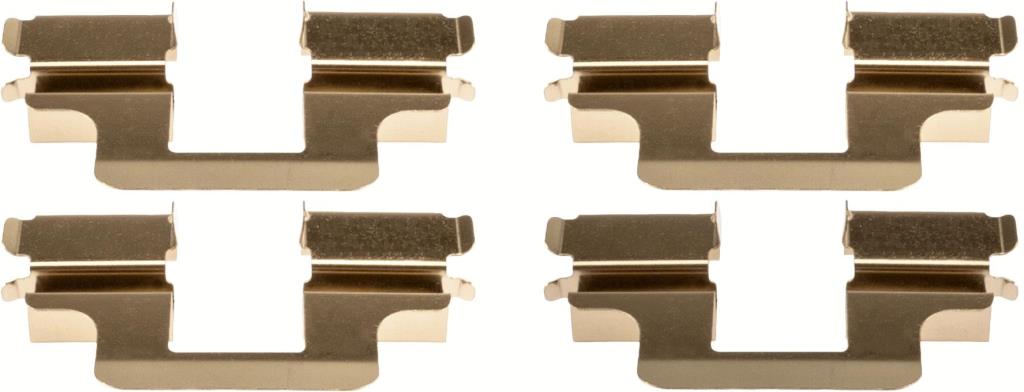 Kit d'accessoires pour plaquette de frein à disque TRW ref. PFK739