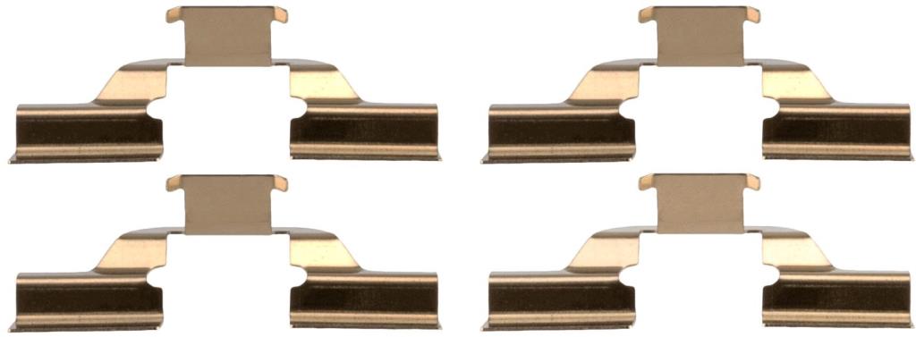 Kit acessórios de pastilhas de travão TRW ref. PFK744