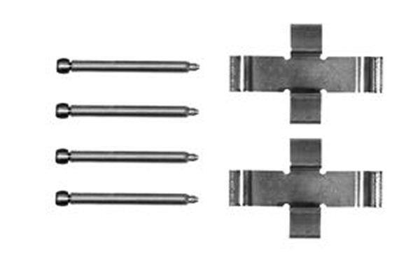 Kit d'accessoires pour plaquette de frein à disque TRW ref. PFK81