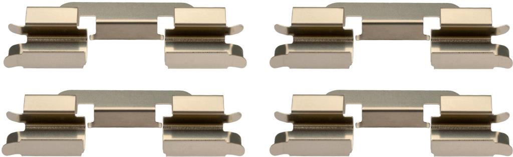Kit acessórios de pastilhas de travão TRW ref. PFK818