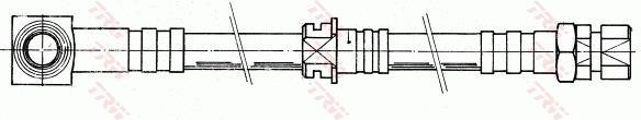 Latiguillo de freno TRW ref. PHA100
