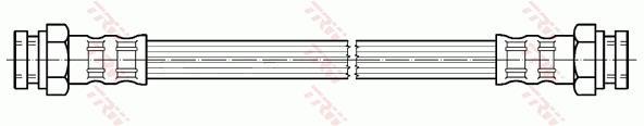 Flexible de frein (Durite de frein) TRW ref. PHA124