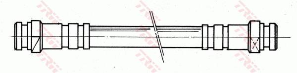 Latiguillo de freno TRW ref. PHA167