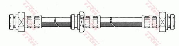 Flexible de frein (Durite de frein) TRW PHA199
