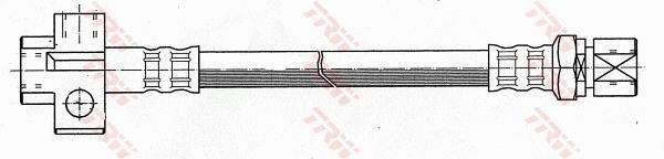 Flexible de frein (Durite de frein) TRW ref. PHA227