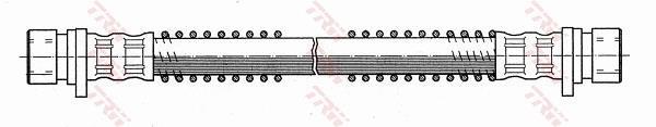 Flexible de frein (Durite de frein) TRW ref. PHA285