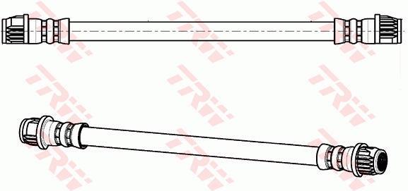 Flexible de frein (Durite de frein) TRW ref. PHA304