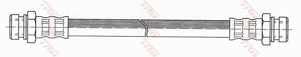 Flexible de frein (Durite de frein) TRW ref. PHA416