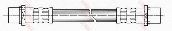 Flexible de frein (Durite de frein) TRW ref. PHA421