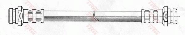 Flexible de frein (Durite de frein) TRW ref. PHA438