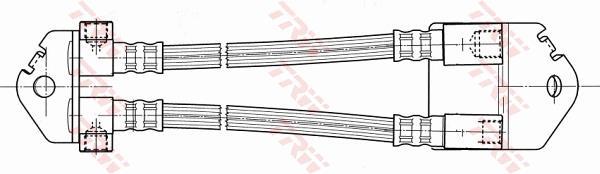 Latiguillo de freno TRW ref. PHA500