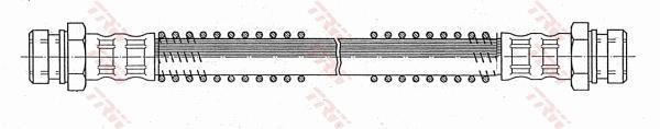 Flexible de frein (Durite de frein) TRW ref. PHA511