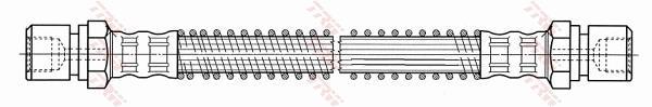 Flexible de frein (Durite de frein) TRW ref. PHA521