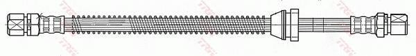 Flexible de frein (Durite de frein) TRW ref. PHA522