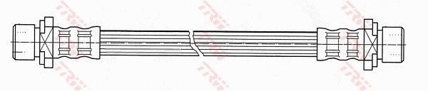 Flexible de frein (Durite de frein) TRW ref. PHA558
