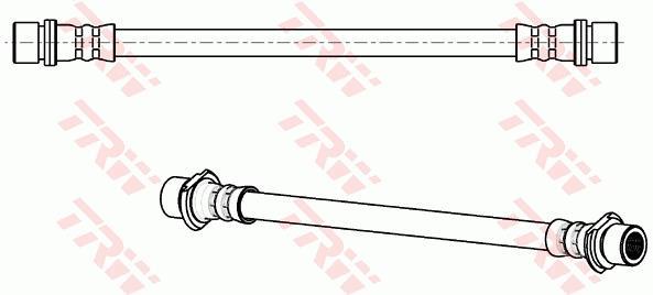 Flexible de frein (Durite de frein) TRW PHA560