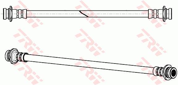 Flexible de frein (Durite de frein) TRW ref. PHA564