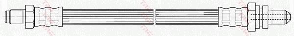 Flexible de frein (Durite de frein) TRW PHA594