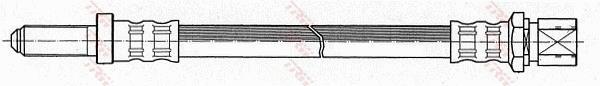 Flexible de frein (Durite de frein) TRW ref. PHB108