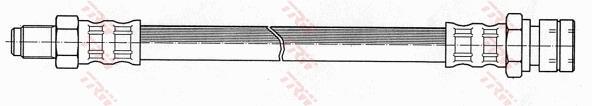 Latiguillo de freno TRW ref. PHB121