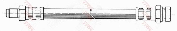 Flexible de frein (Durite de frein) TRW ref. PHB169